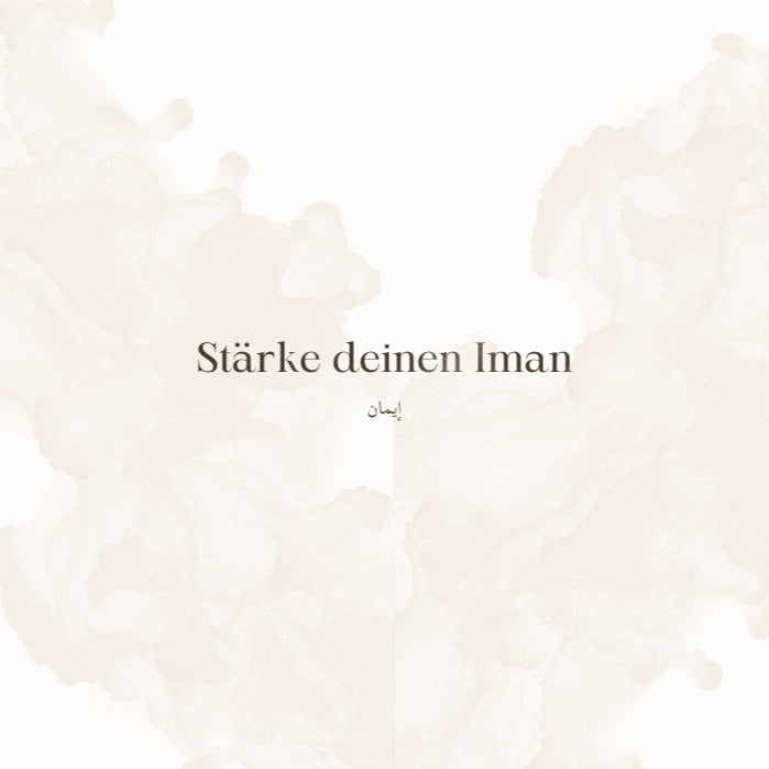 Buch: Mein Iman – Ein 90-Tage-Journal zur Stärkung deines Glaubens mit täglichen Duas, Quran-Versen und Reflexionen