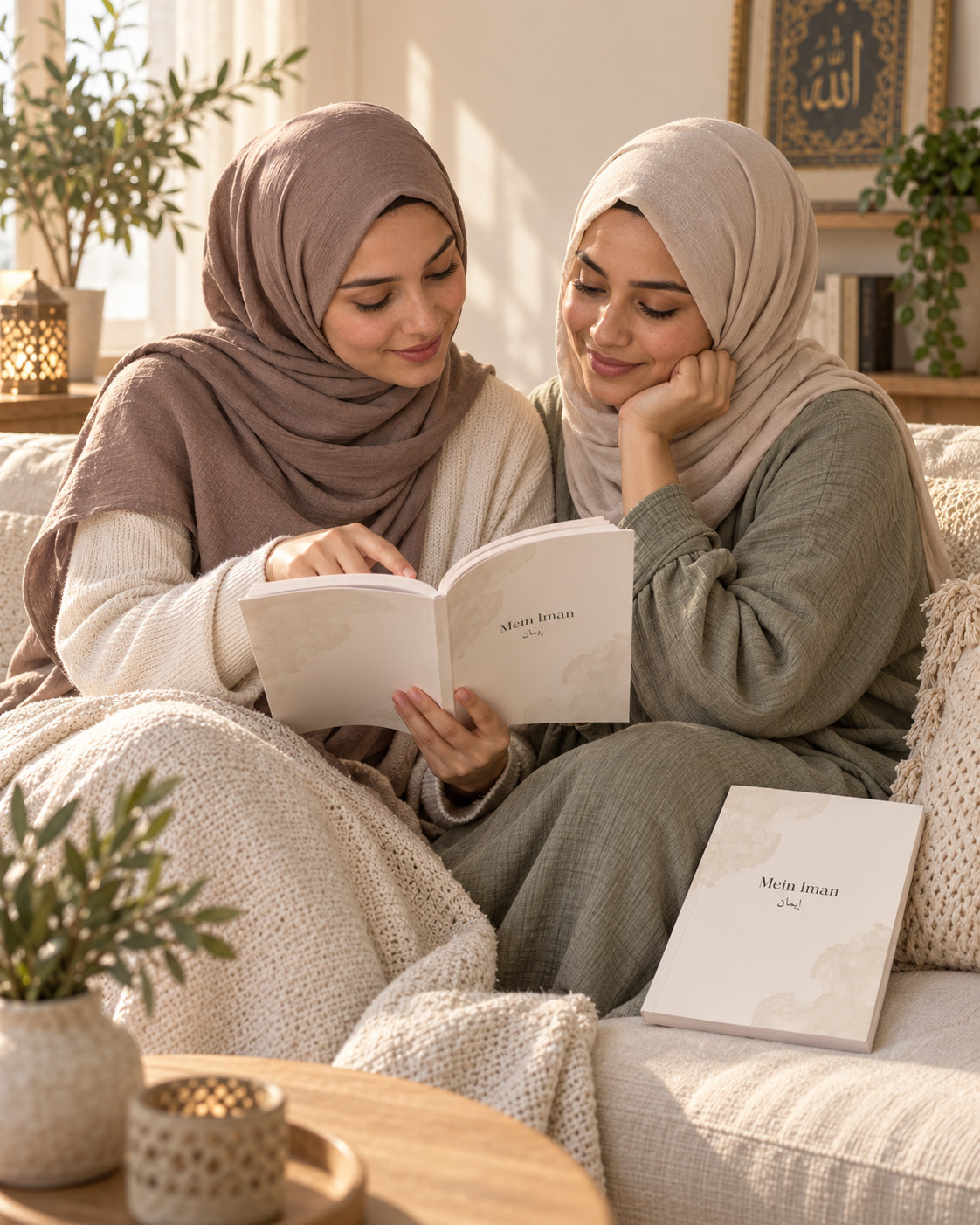 Mein Iman – Herzensmenschen-Bundle - Gemeinsam im Iman wachsen | 2× 90-Tage-Journal