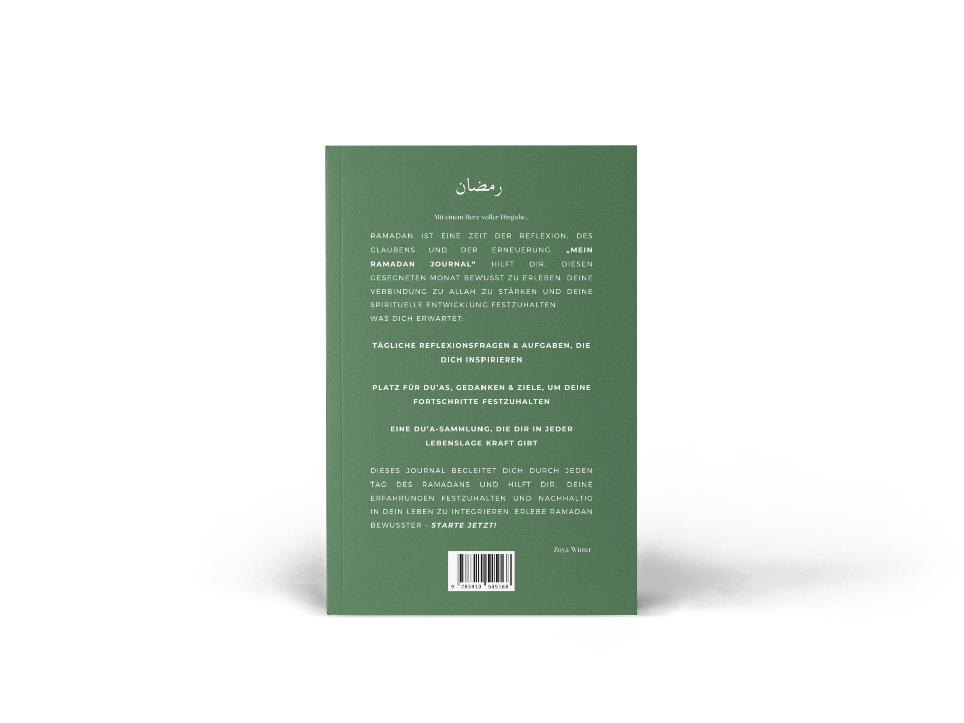 Buch: Mein Ramadan: Ein Journal für den Glauben, Reflexion, Dankbarkeit und persönliche Entwicklung im heiligen Monat