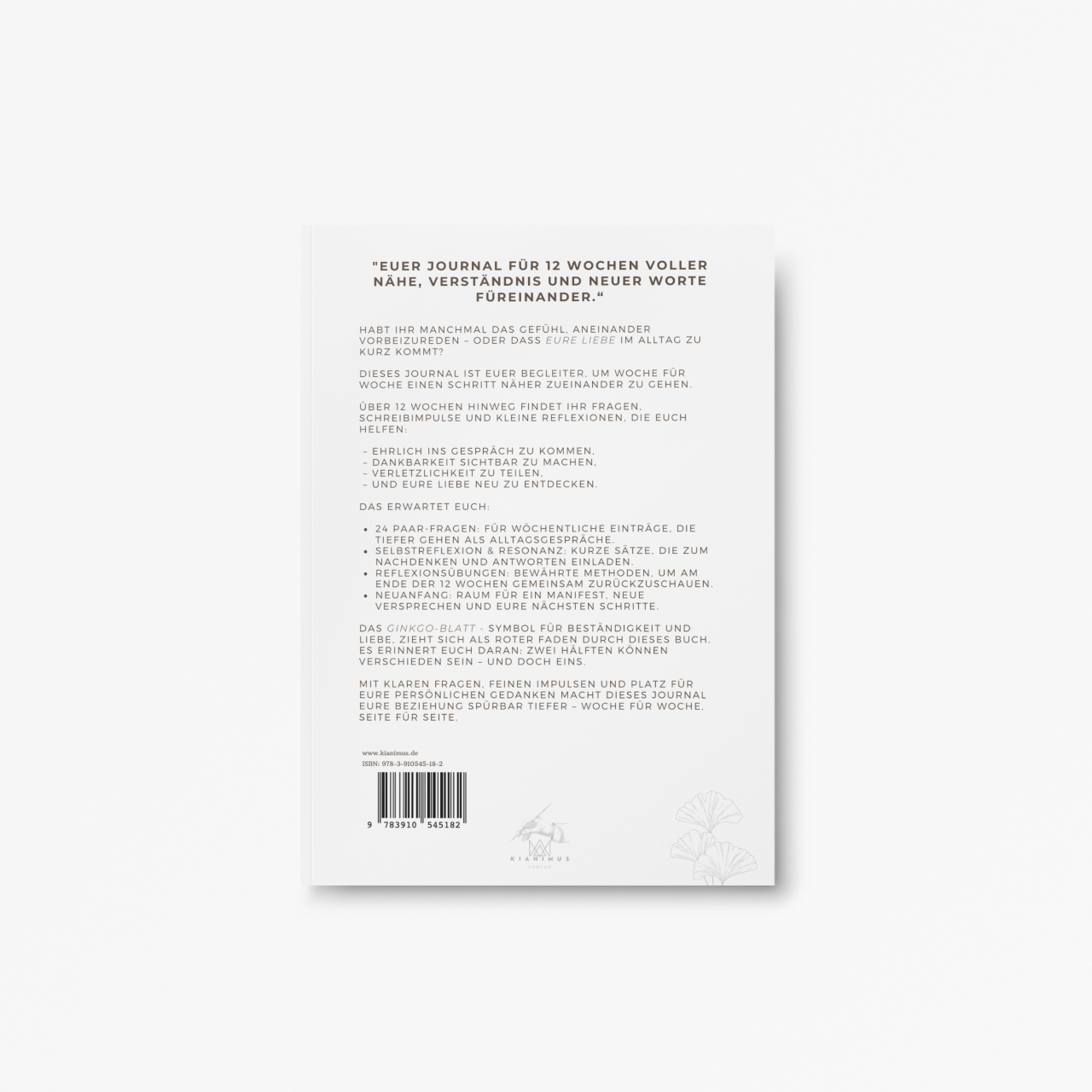 Buch: Unser Journal - Für Paare, die sich (wieder) verstehen möchten