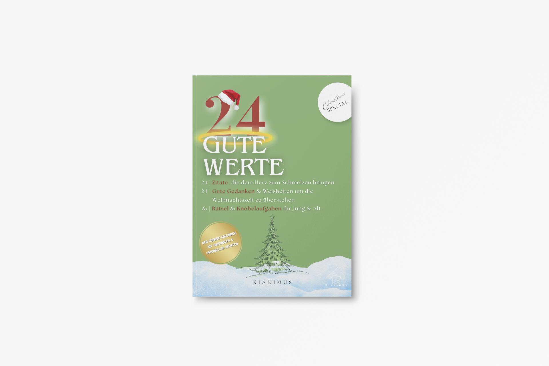 Buch: 24 Gute Werte - Adventskalender für Achtsamkeit und Glück | Inspirierender Weihnachtskalender mit 24 besinnlichen & einzigartigen Sprüchen und Zitaten für mehr Liebe und innere Stärke – Das perfekte Geschenk für Frauen und Männer