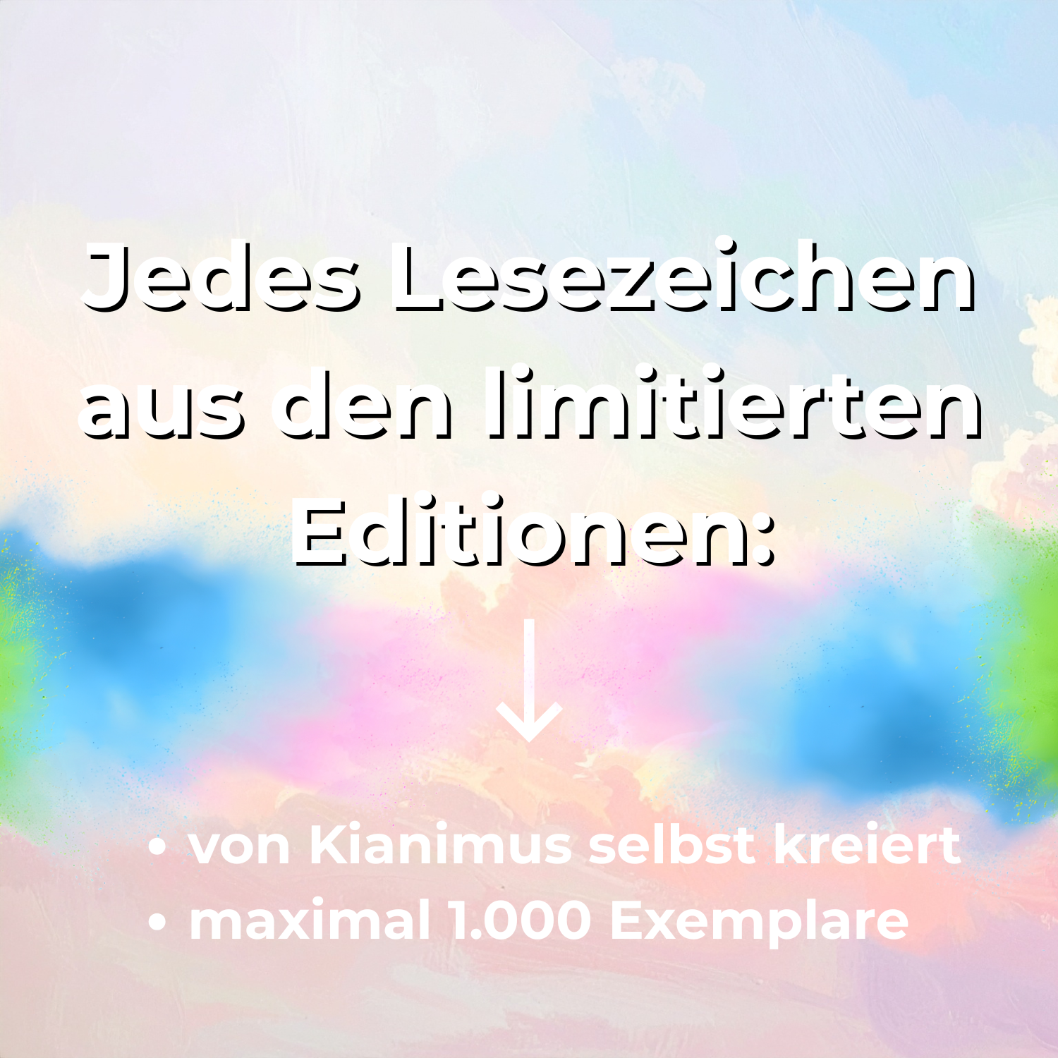 Limitiertes Lesezeichen Edition 001 – Kianimus Sammlerstück