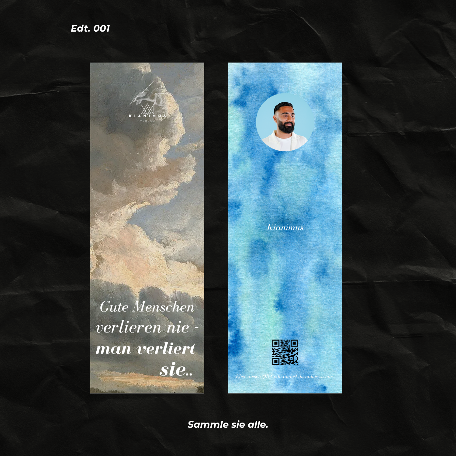 Limitiertes Lesezeichen Edition 001 – Kianimus Sammlerstück