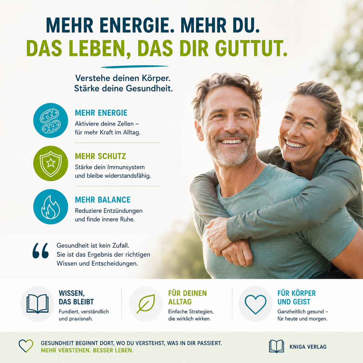 Die 3 Säulen der Gesundheit - Lange leicht leben