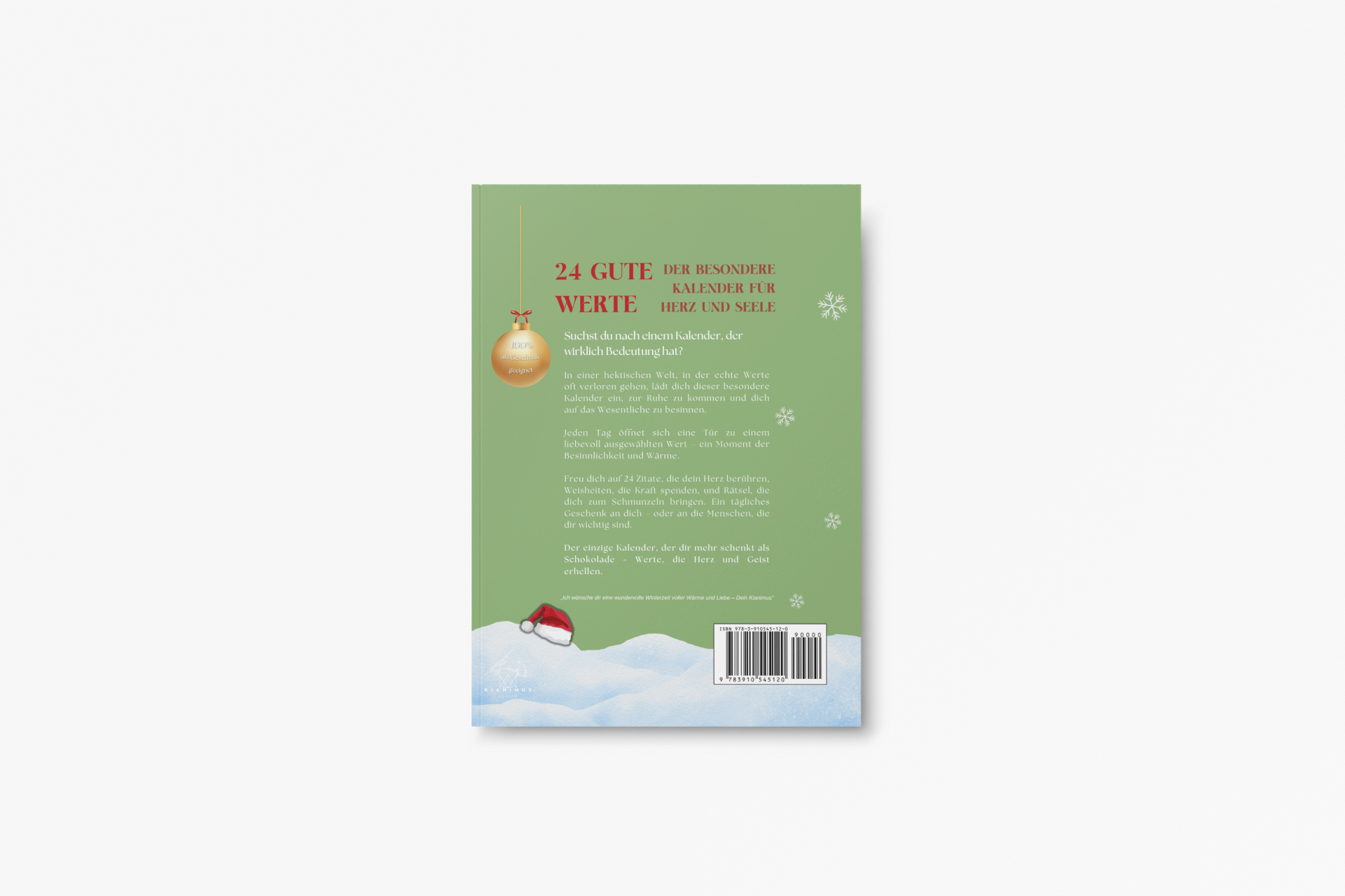 Buch: 24 Gute Werte - Adventskalender für Achtsamkeit und Glück | Inspirierender Weihnachtskalender mit 24 besinnlichen & einzigartigen Sprüchen und Zitaten für mehr Liebe und innere Stärke – Das perfekte Geschenk für Frauen und Männer